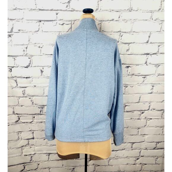 Athleta Sweatshirt Womens S Clarity Pullover V-Neck Thumb Hole - Picture 2 of 7